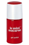 Le Mini Macaron Gel Nail Polish In Pomegranate