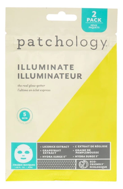Patchology 2-pack Flashmasque™ Illuminate Sheet Mask In White