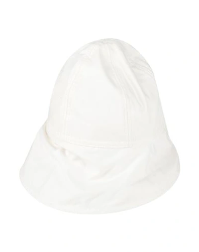 Jil Sander+ Woman Hat White Size Xl Cotton
