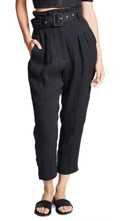 Steele Astrid Pants In Noir