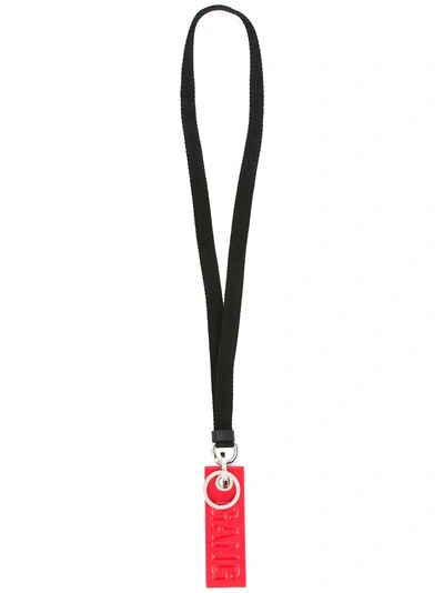 Neil Barrett Gang Long Keyring - Red