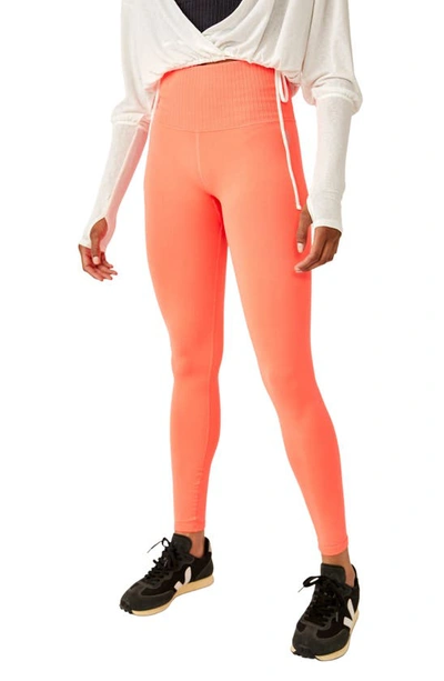 Fp Movement Good Karma Leggings In Papaya