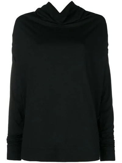 Vivienne Westwood Anglomania Longsleeved T-shirt In Black