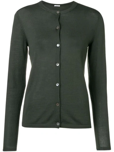 P.a.r.o.s.h . Buttoned Cardigan - Green