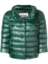 Herno Sofia Puffer Jacket In Green