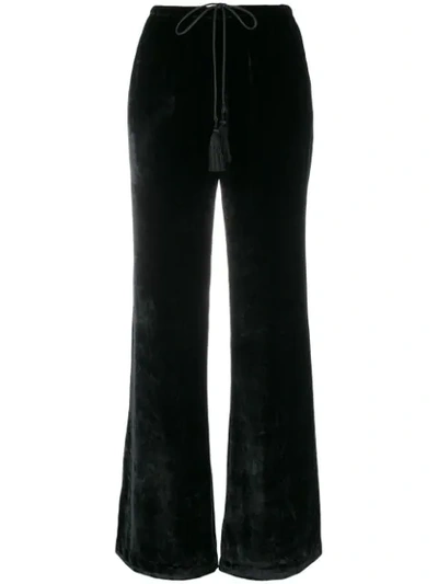 Etro Flared Trousers In Black
