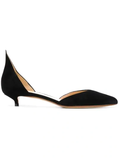 Francesco Russo Pointed Pumps In Black