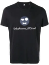 Aspesi Kinkyatoms T-shirt - Black