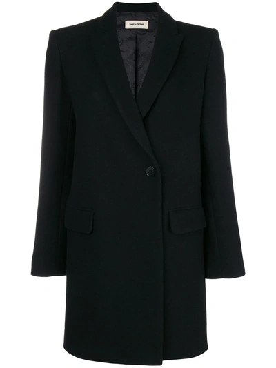 Zadig & Voltaire Zadig&voltaire Marco Classic Coat - Black