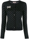 Twinset Twin-set Heart Print Cardigan - Black