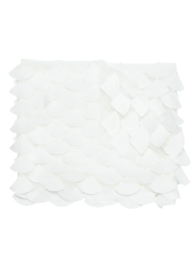 Gloria Coelho Embellished Scarf - White