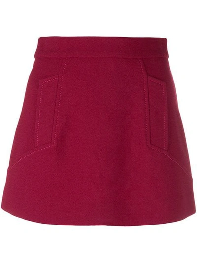 P.a.r.o.s.h . A-line Skirt - Red