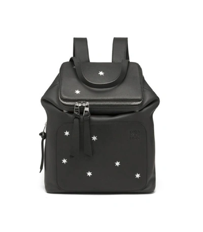 Loewe Black Goya Stars Small Backpack