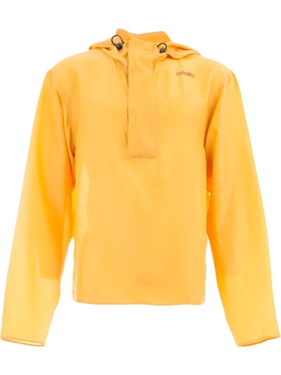 Wales Bonner Lightweight Hooded Jacket In Yellow