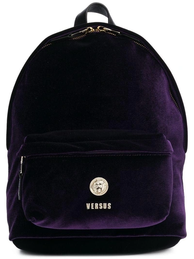 Versus Logo Mini Backpack - Pink & Purple