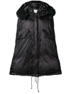 Sacai Padded Winter Coat In Black