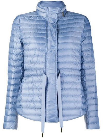 Michael Michael Kors Short Padded Jacket - Blue In Blue