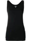 Majestic Perfectly Fitted Top In Black