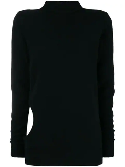 Rick Owens Subhuman Sweater In Black