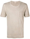 Massimo Alba Round Neck T In Neutrals