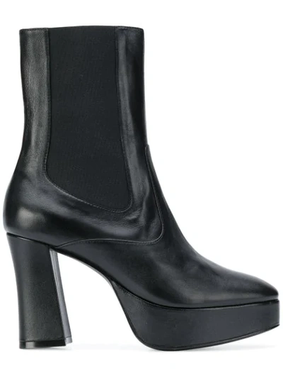 Nicole Saldaã±a Sam Chunky-heel Boots In Black