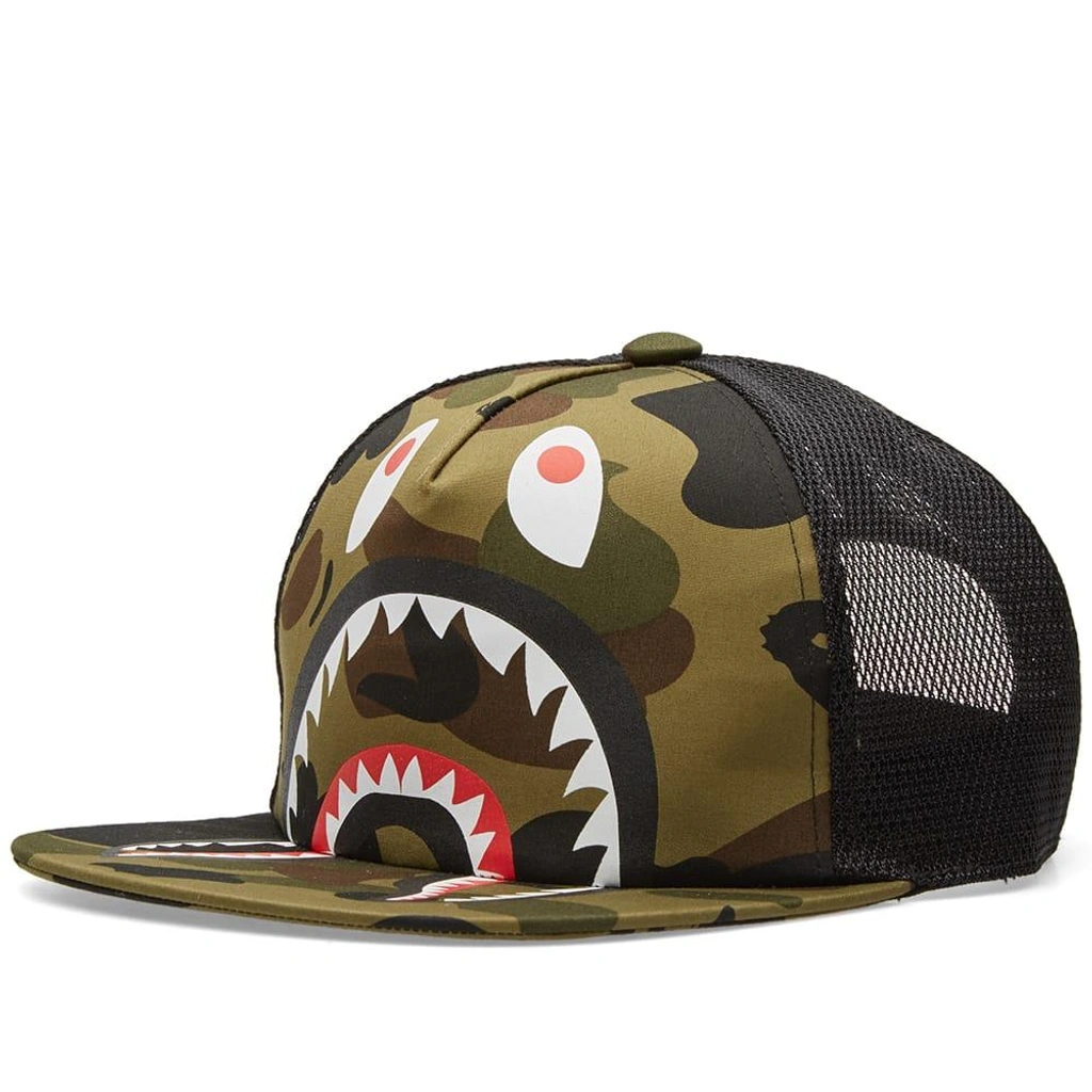 A Bathing Ape 1st Camo Shark Mesh Cap In Green | ModeSens A Bathing Ape 1st Camo Shark Mesh Cap In Green | ModeSens