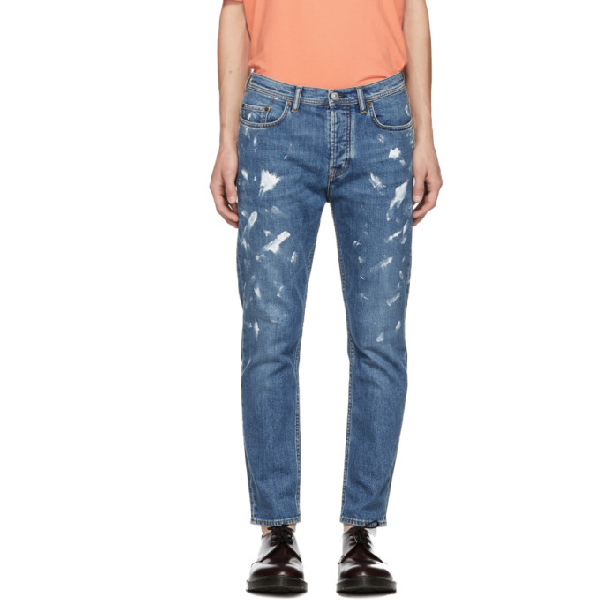 acne tapered jeans