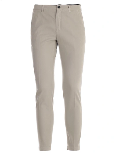 Department 5 Classic Slim Fit Trousers In Mastice