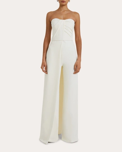 Safiyaa Women's Remi Bustier Jumpsuit In White