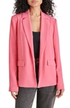 Steve Madden Payton Blazer In Fruit Dove