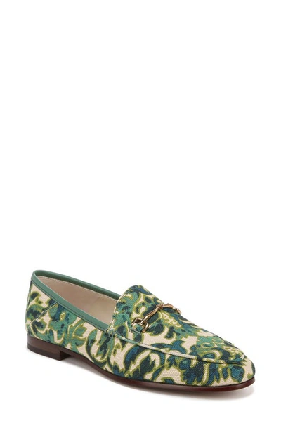 Sam Edelman Loraine Bit Loafer In Turquoise Green Multi
