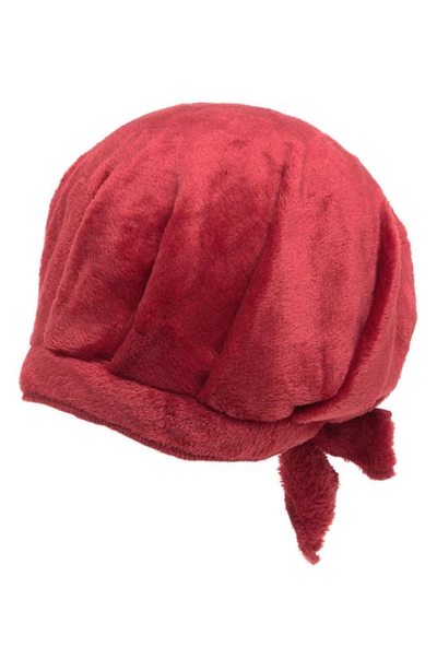 Cantu Microfiber Drying Cap In Red