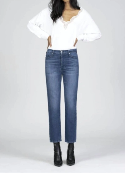 Black Orchid Joan Straight High Waist In More Than Friends In Multi