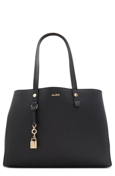 Aldo Wilmerxx Faux Leather Tote In Black