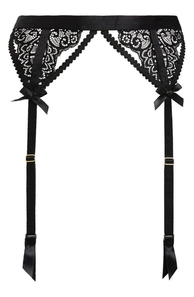 Von Follies By Dita Von Teese Experteese Garter Belt In Black