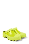 Camperlab Gender Inclusive Traktori Clog In Bright Green