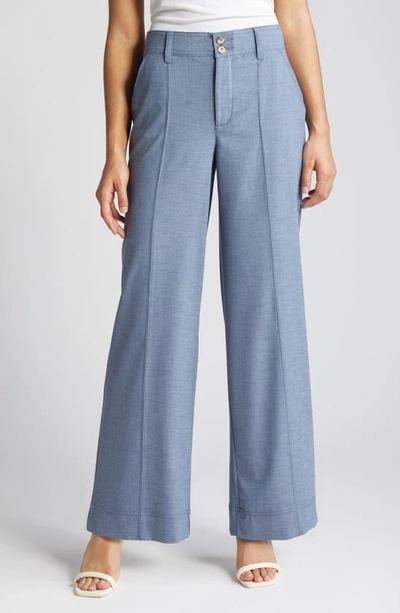 Wit & Wisdom 'ab'solution Skyrise Wide Leg Pants In Infinity Blue