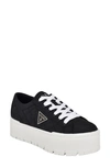 Guess Tesie Platform Sneaker In Black