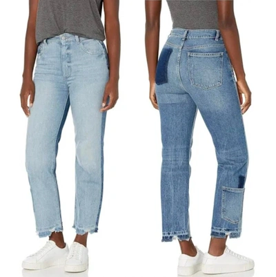 Dl1961 - Women's Jerry High Rise Vintage Straight In Sebring In Multi