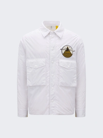 Moncler X Roc Nation Auriga Shirt Jacket In White