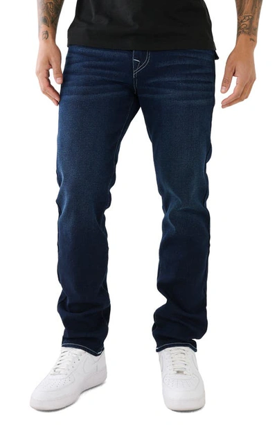 True Religion Brand Jeans Geno Flap Slim Jeans In Dark Midnight Wash