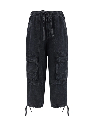 Marant Etoile Ivy Trousers In Faded Black