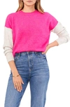 Vince Camuto Colorblock Sweater In Paradox