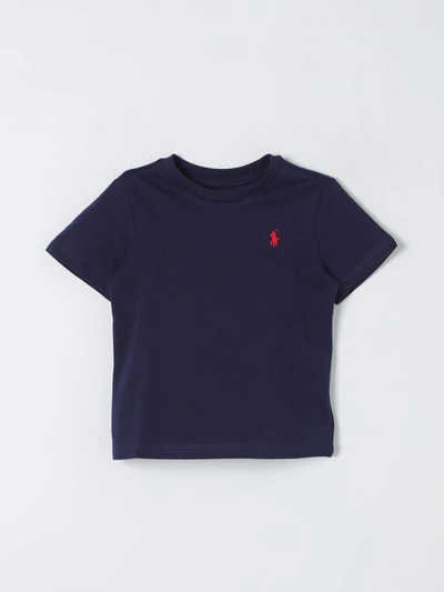 Polo Ralph Lauren Babies' T恤  儿童 颜色 海军蓝 In Navy