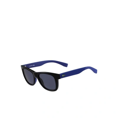Lacoste Unisex Tween's Plastic Square L.12.12 Sunglasses In Matt Black