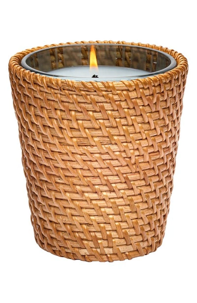 Nest New York Rattan Driftwood & Chamomile Candle In Brown