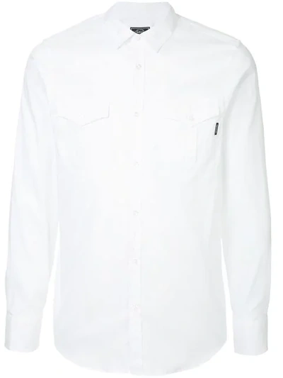 Loveless Pockets Shirt In White