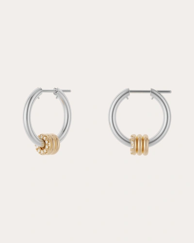 Spinelli Kilcollin Women's Ara Sg Deux Hoop Earrings In Silver