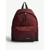 Eastpak Red Padded Pak'r Brimblock Backpack In Merlot Gradient