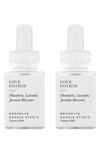Pura X Brooklyn Candle 2-pack Diffuser Fragrance Refills In Love Potion